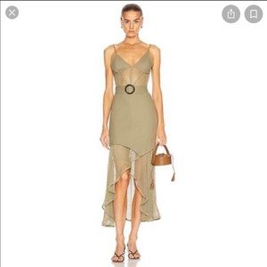 PatBo Mesh Bustier Dress